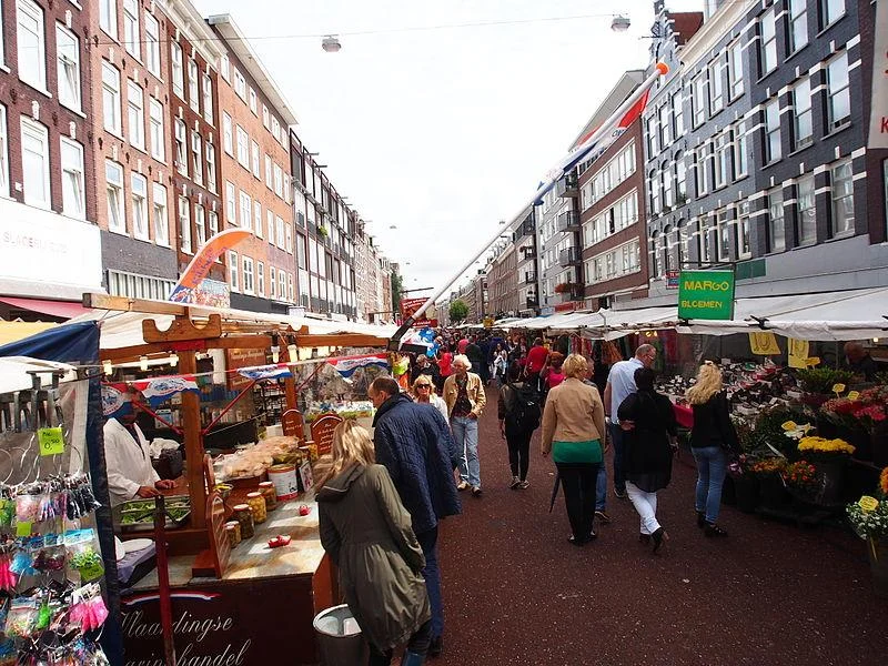 best food in amsterdam- Albert Cuypmarkt


