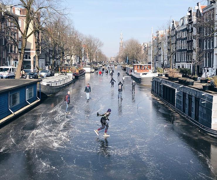 winter in amsterdam