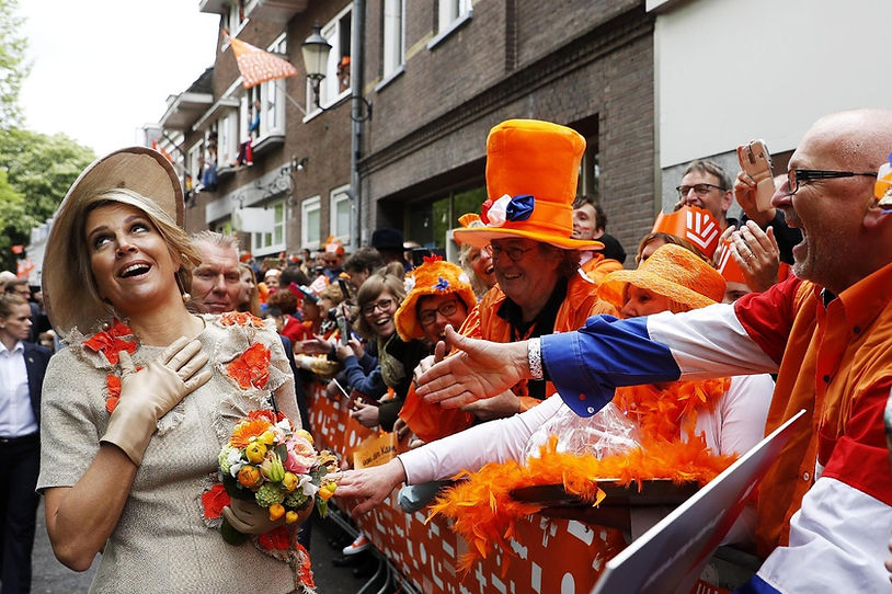 Dutch King's Day colors change. The dress code is Orange.