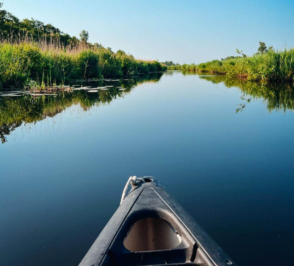 canoeing weerribben wieden