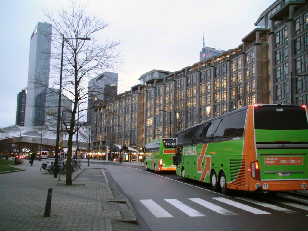 busses in Rotterdam