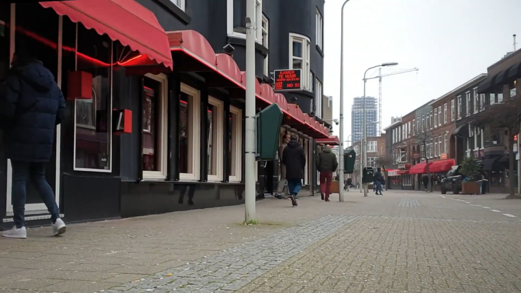 The Hague red light district