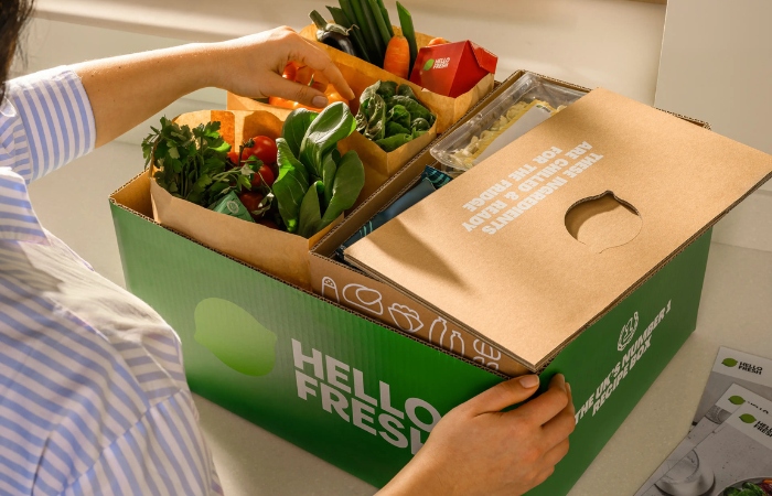 A HelloFresh Box in the Netherlands